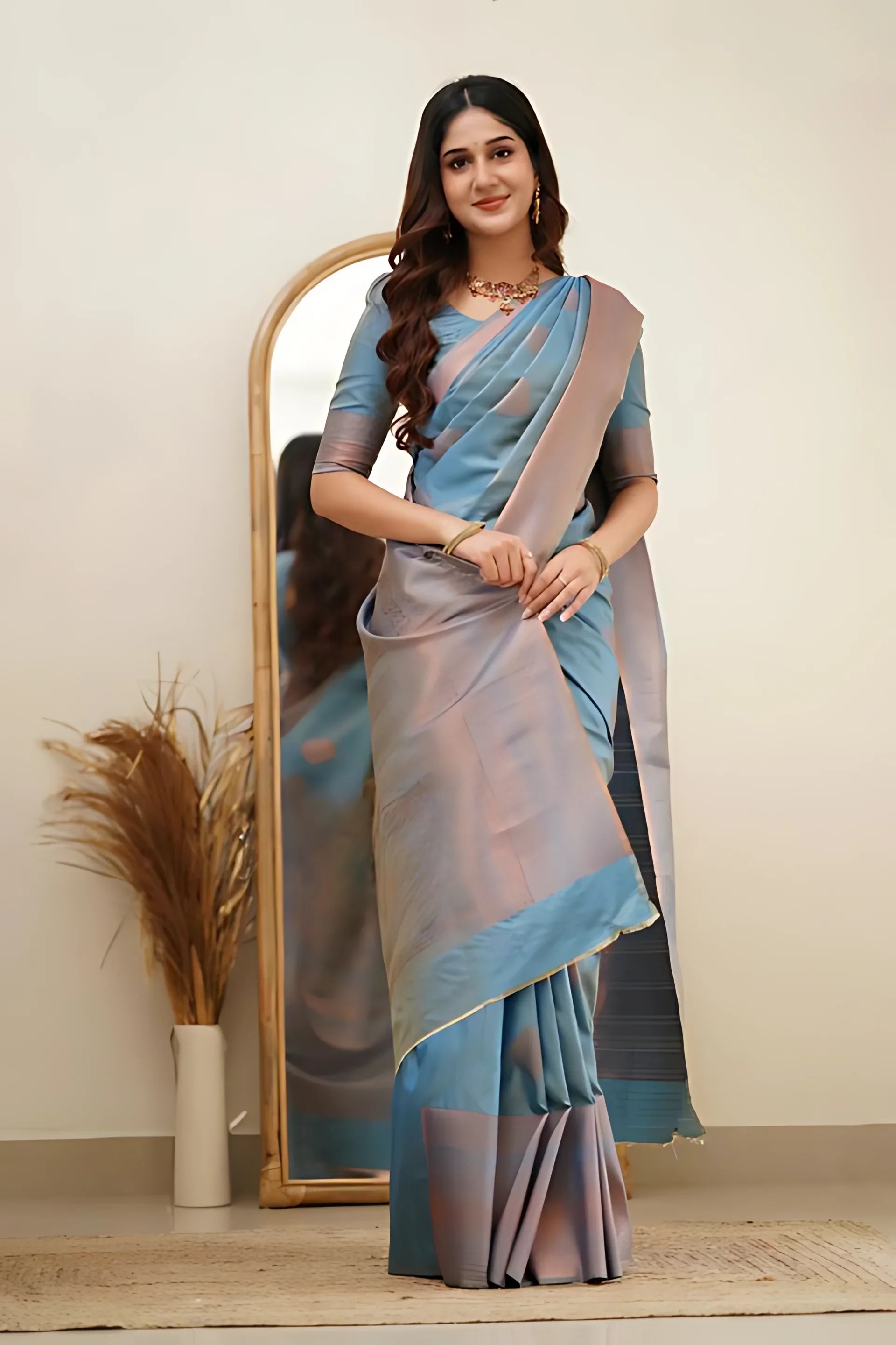 Elegant Banarasi Soft Silk Saree