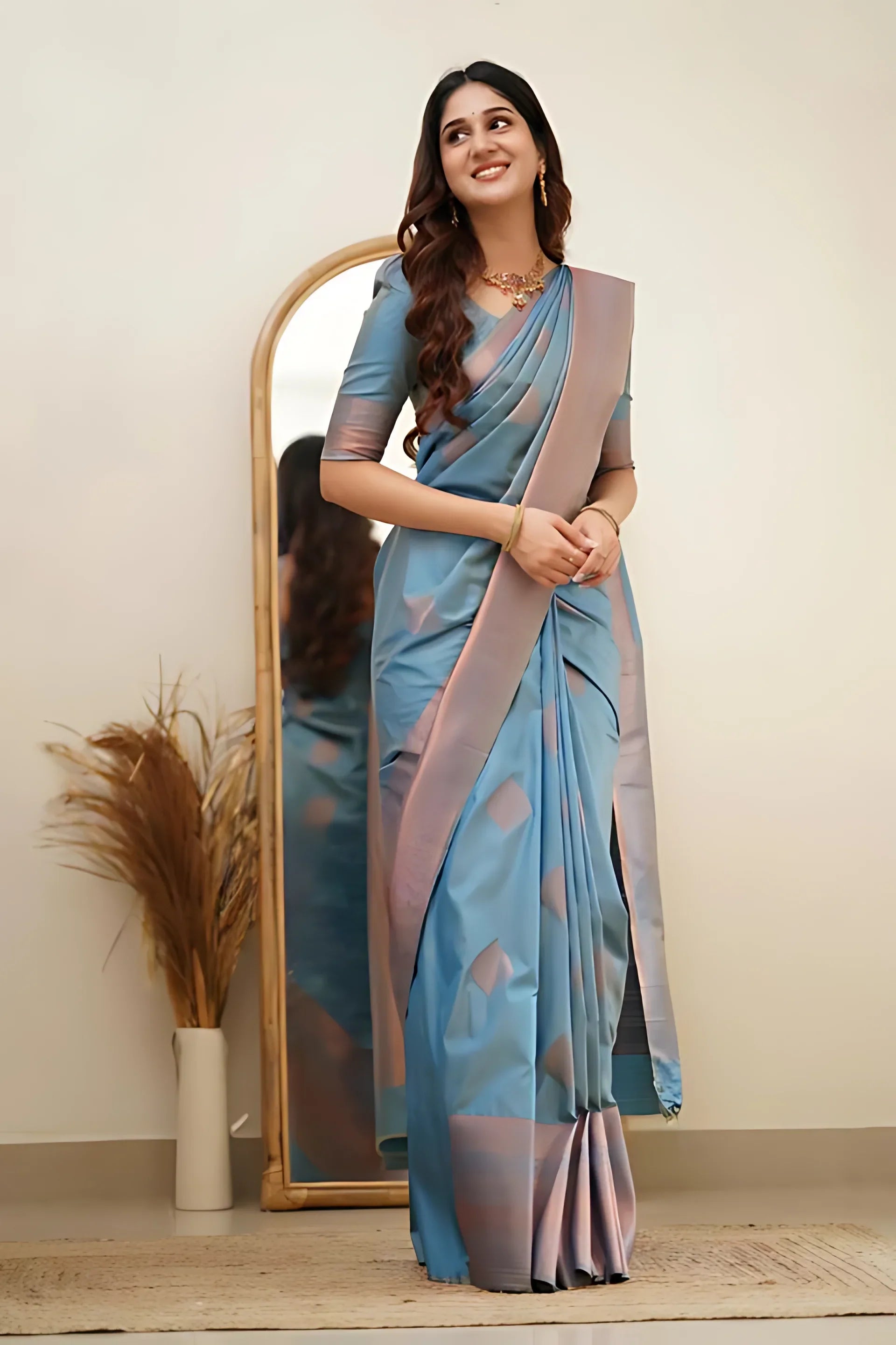 Elegant Banarasi Soft Silk Saree