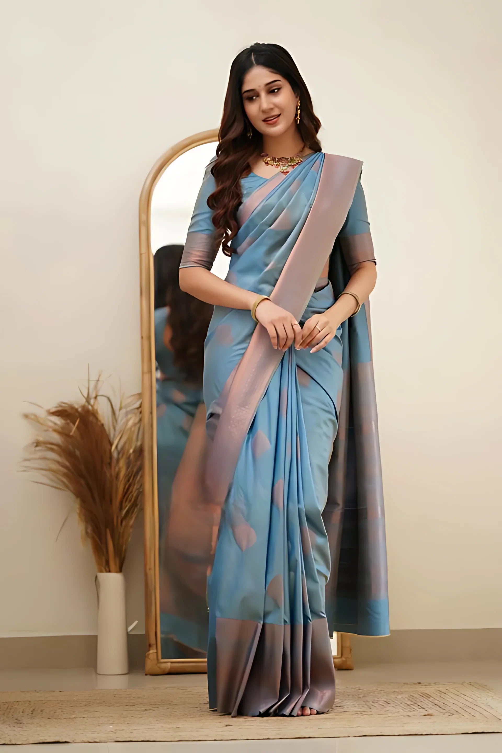 Elegant Banarasi Soft Silk Saree