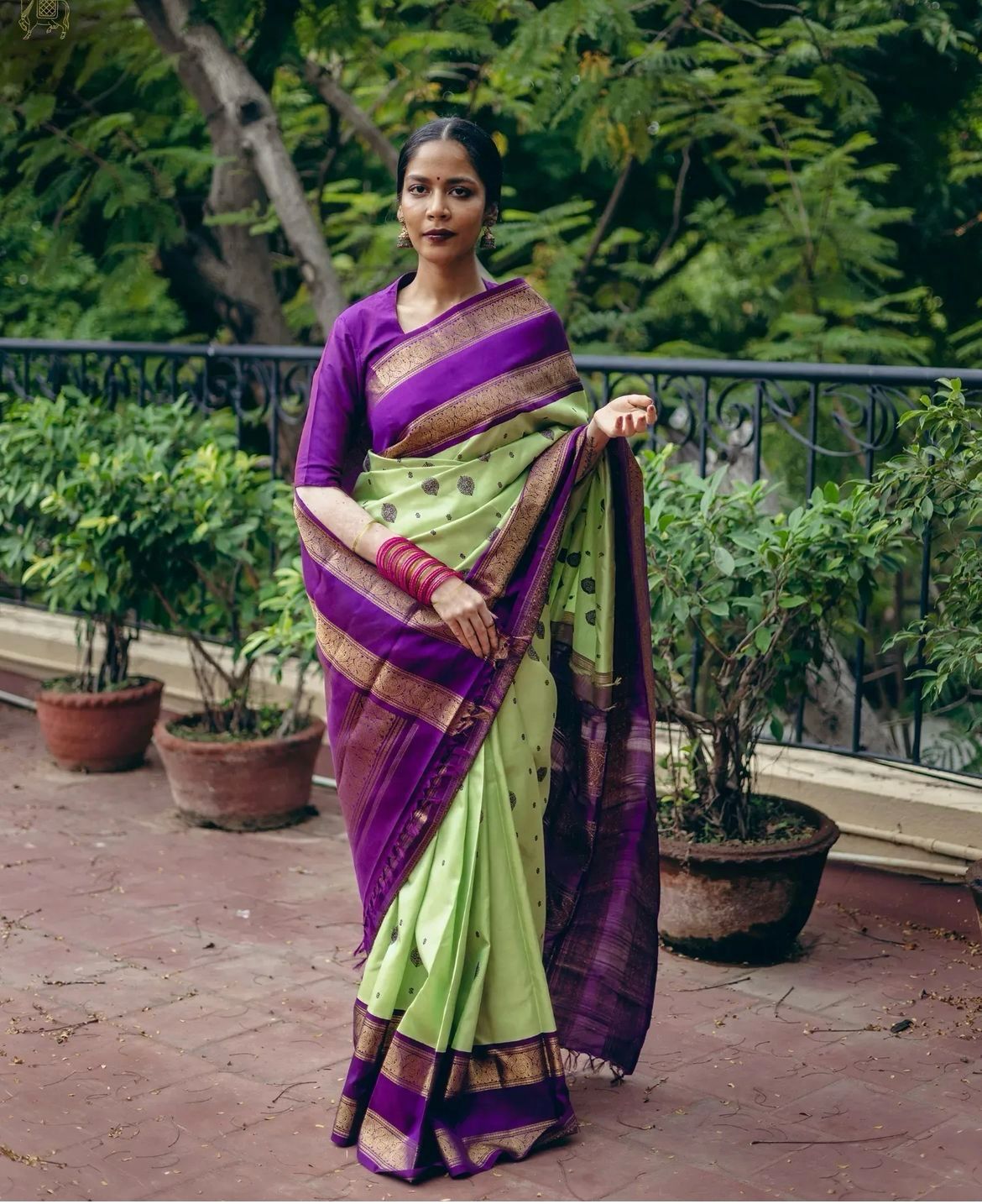 Pretty Pista Green Color Banarasi Soft Silk Ordinary Design Saree