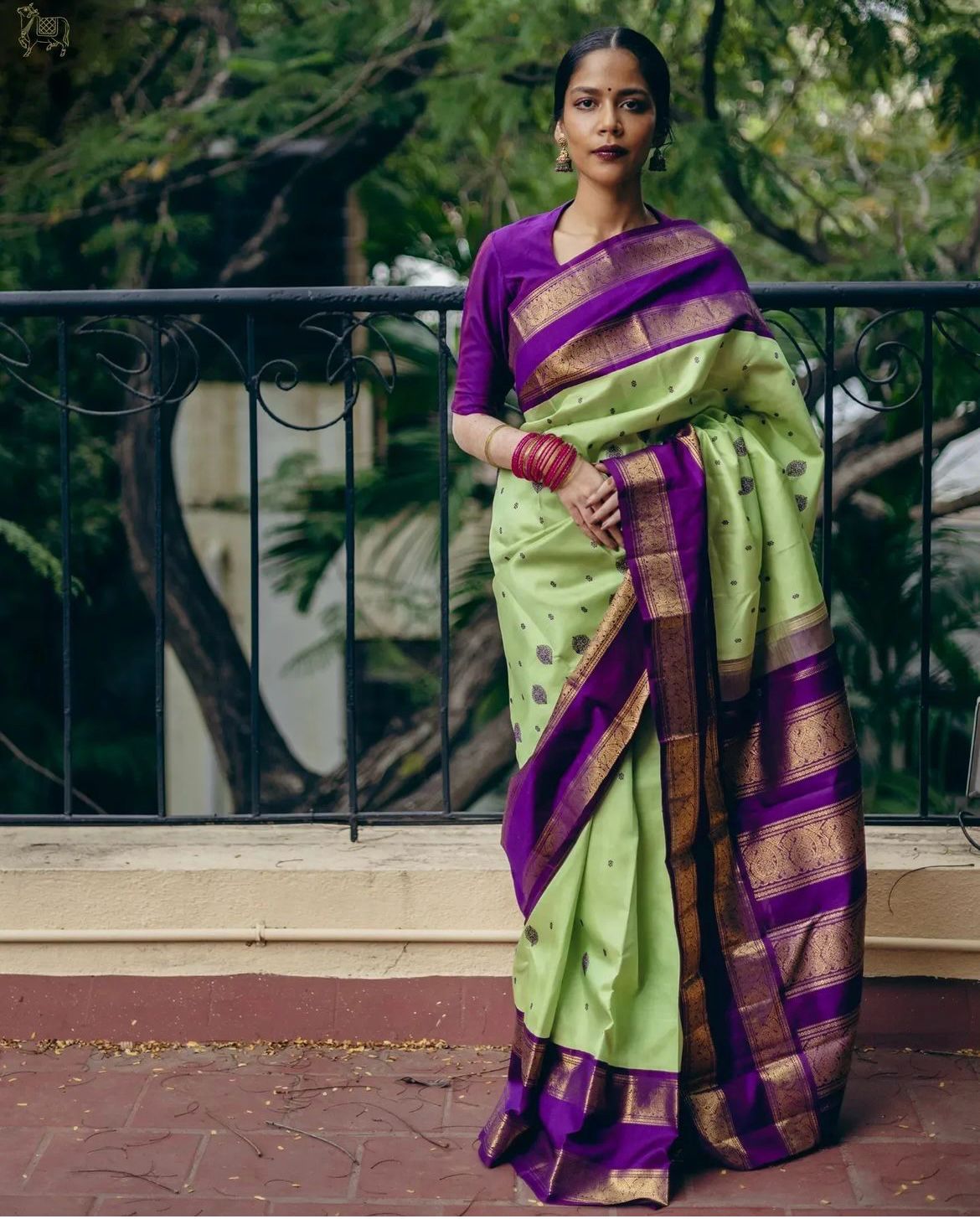 Pretty Pista Green Color Banarasi Soft Silk Ordinary Design Saree