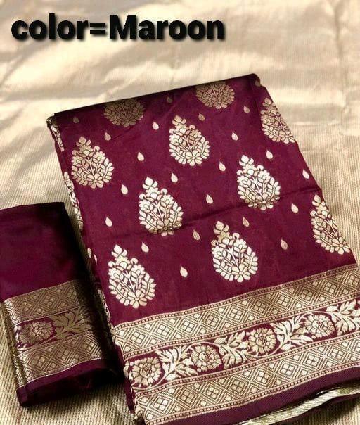 Maroon Butta Patti Saree: Timeless Beauty for Traditional Gatherings - Naari Silk 