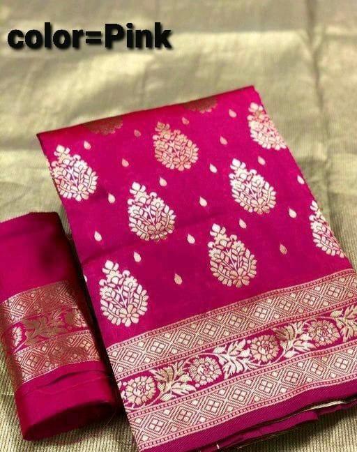 Pink Butta Patti Saree: Timeless Charm for Festive Occasions - Naari Silk 